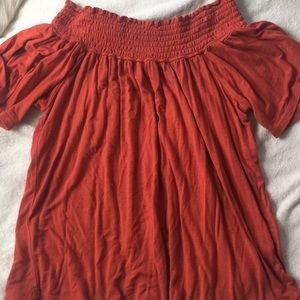 Off the shoulder too